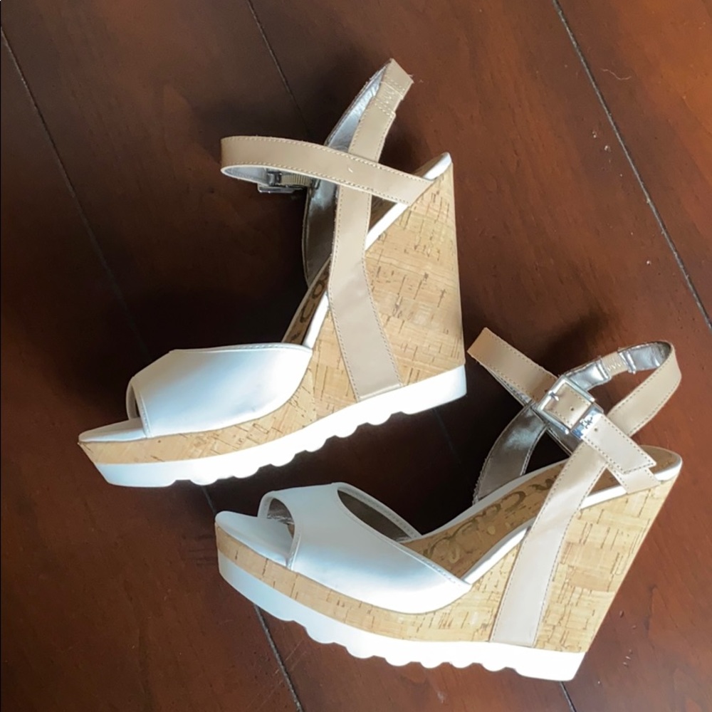 Sam Edelman high wedge sandals